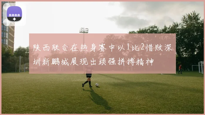 陕西联合在热身赛中以1比2惜败深圳新鹏城展现出顽强拼搏精神